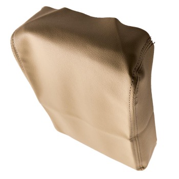 New Beige Leather Center Console Armrest Lid Cover compatible for Toyota Tacoma 2005-15