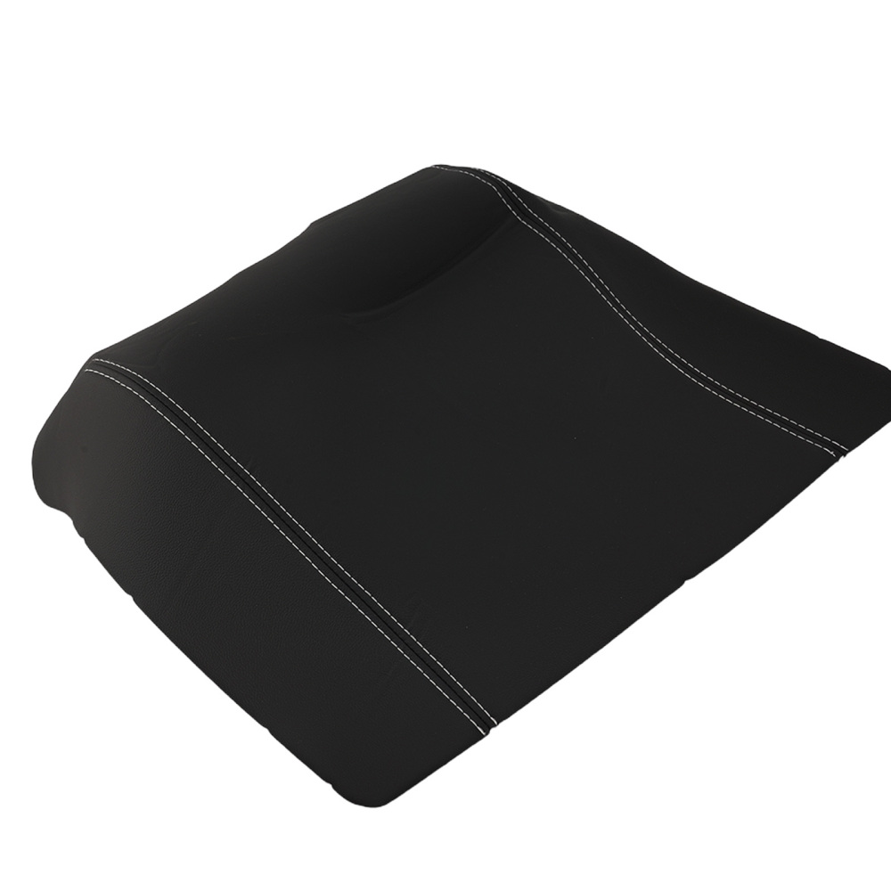 Armrest Cover Black compatible for Ford F-150 Raptor King Ranch Lariat 2015-2020 Leather