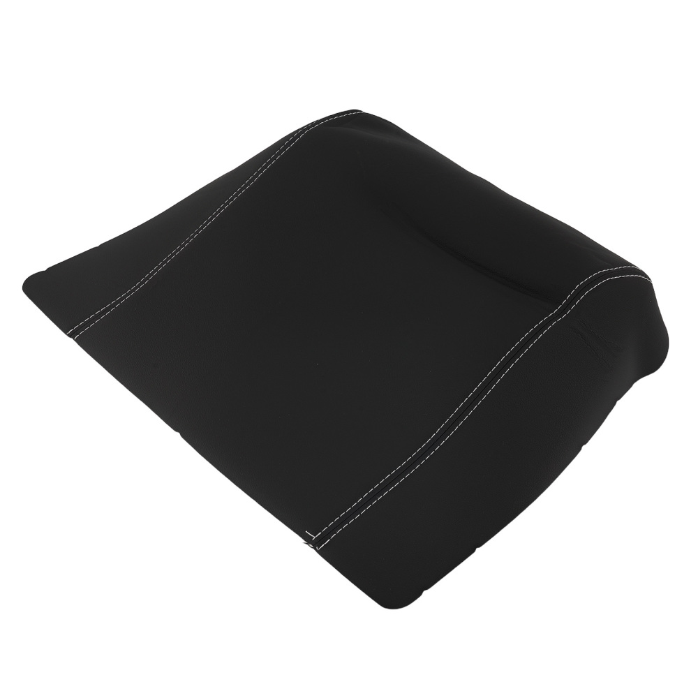 Armrest Cover Black compatible for Ford F-150 Raptor King Ranch Lariat 2015-2020 Leather