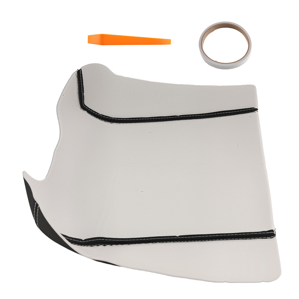 Armrest Cover Black compatible for Ford F-150 Raptor King Ranch Lariat 2015-2020 Leather