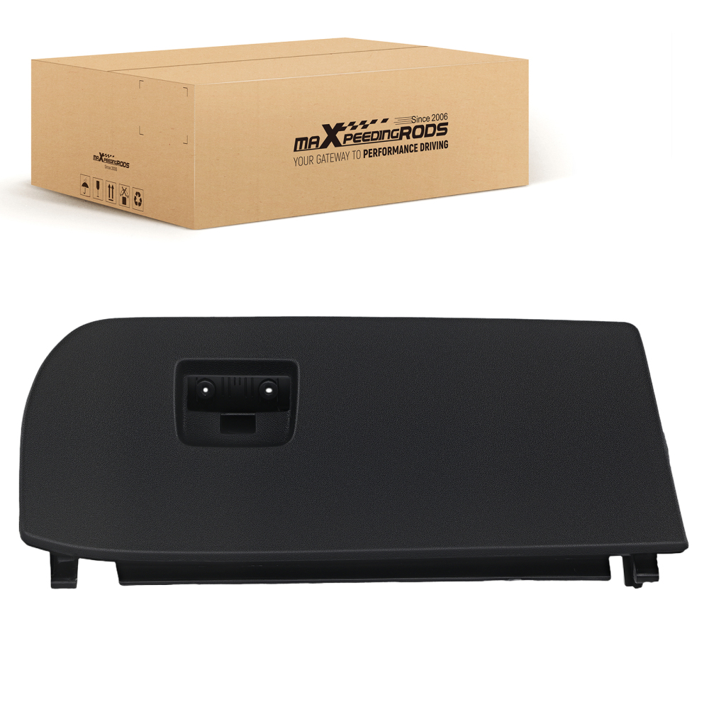 Dash Glove Box Door Lid Cover Black compatible for BMW X3 X4 2017-2018 51166839000