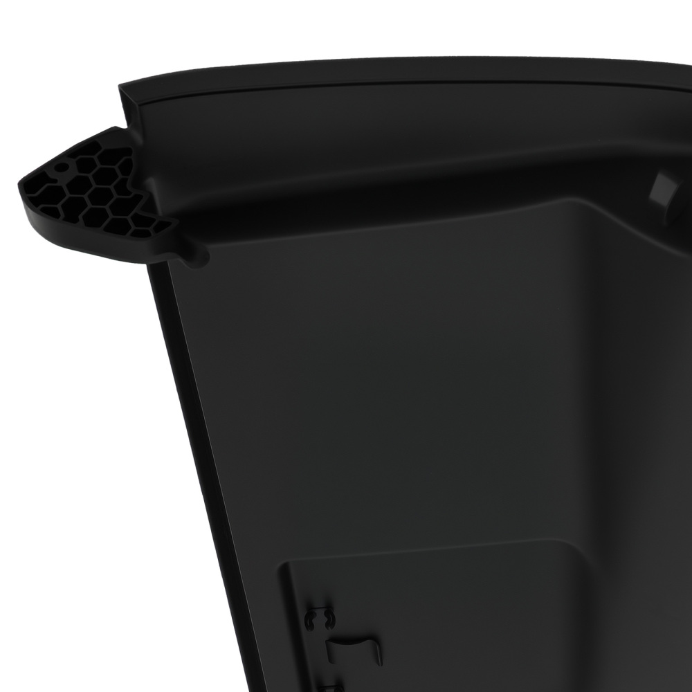 Black Glove Box Cover Right compatible for Audi S4 Avant Wagon 4.2L 2006-2008 8E1857124A