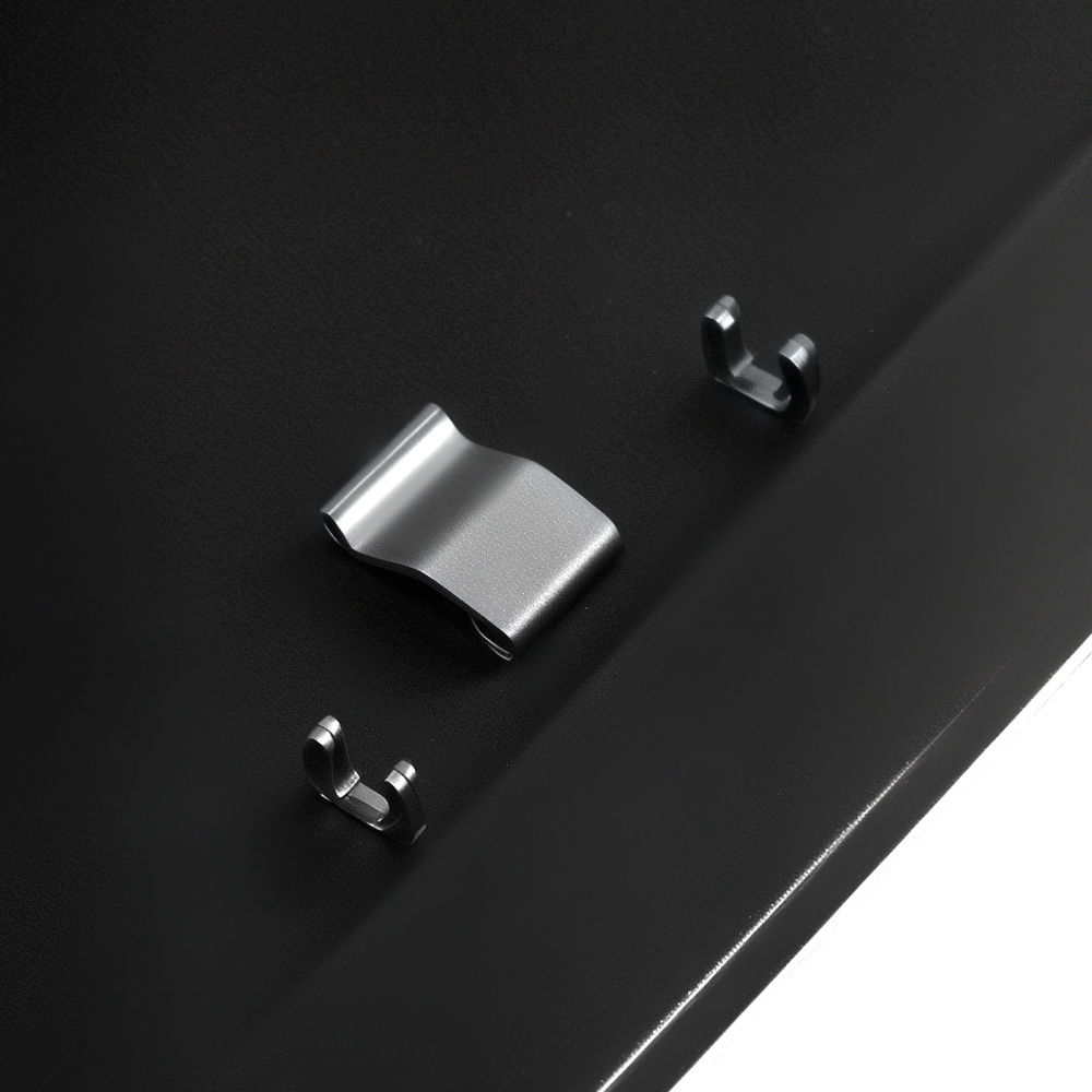 Anteriore Box Cover compatibile per Audi A3 8P1 TSI TFSI FSI 2003-2012 8P1857124A Nero