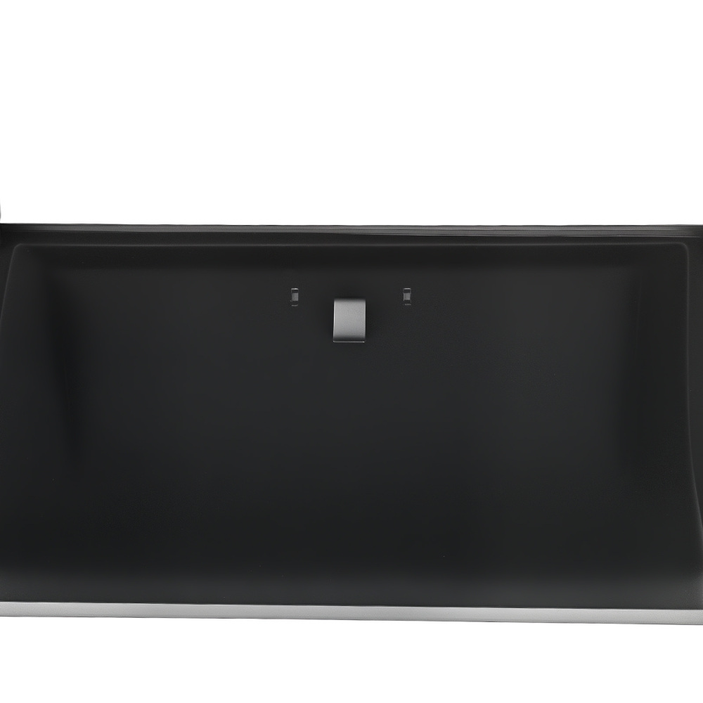 Anteriore Box Cover compatibile per Audi A3 8P1 TSI TFSI FSI 2003-2012 8P1857124A Nero