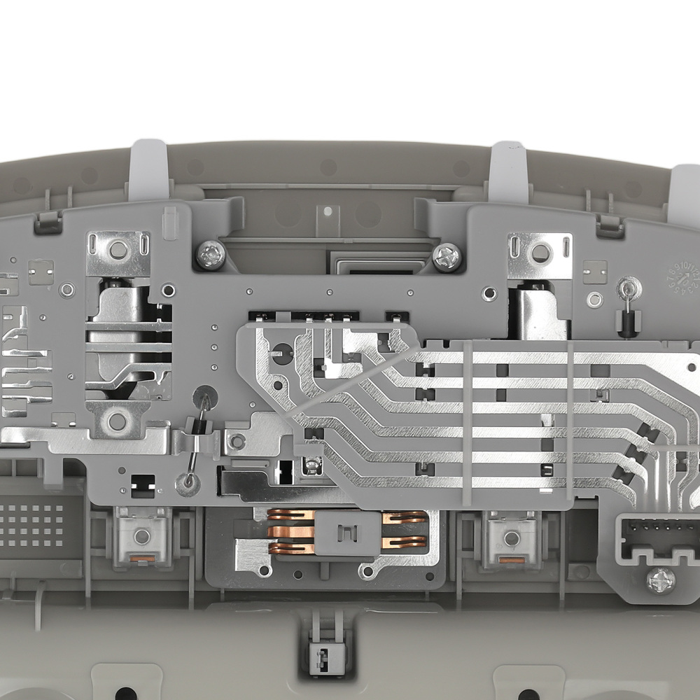 Overhead Console Reading Light compatible for Mazda 2009-2013 GS4C-69-970D-75 Yellow ABS