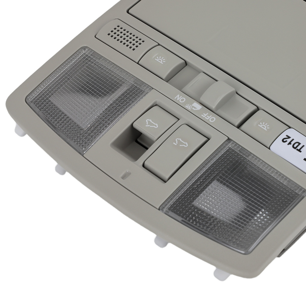 Overhead Console Reading Light compatible for Mazda 2009-2013 GS4C-69-970D-75 Yellow ABS