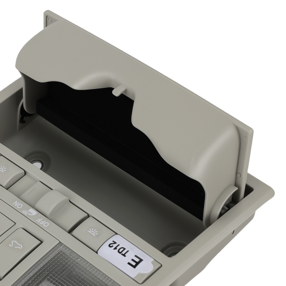 Overhead Console Reading Light compatible for Mazda 2009-2013 GS4C-69-970D-75 Yellow ABS