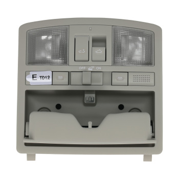 Overhead Console Reading Light compatible for Mazda 2009-2013 GS4C-69-970D-75 Yellow ABS