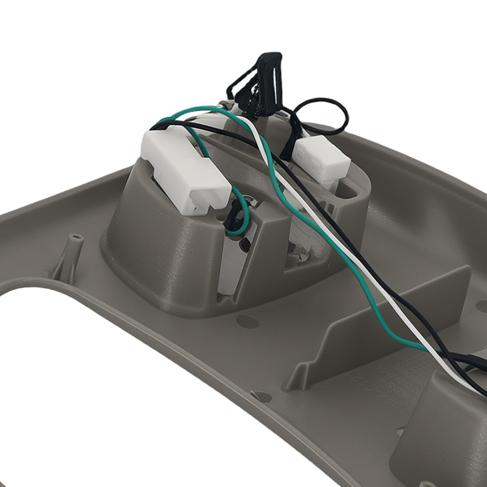 Overhead Console Housing Reading Light for 02-10 compatible for Ram 1500 2500 3500 1DK78BD1AA