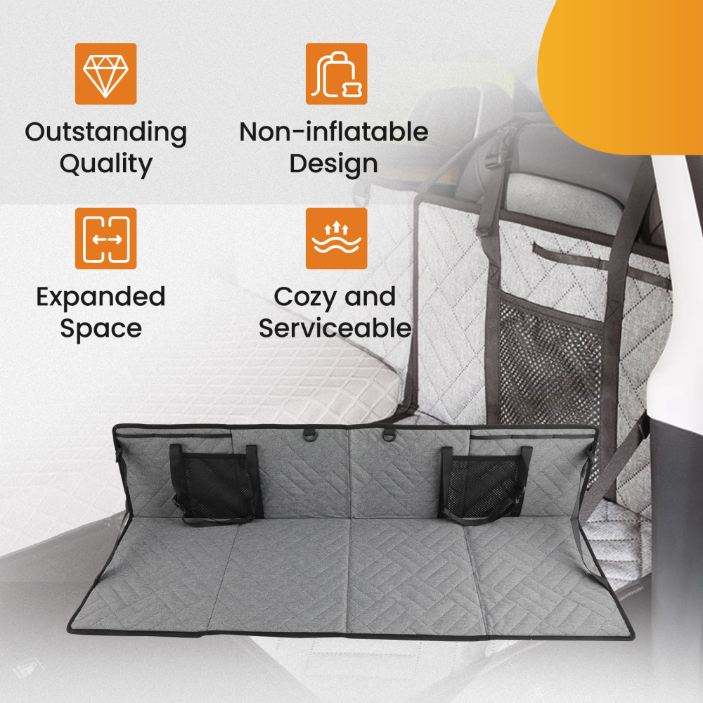 Car Back compatible for Seat Extender Car Camping Travel Mattress compatible for Tesla Model Y / Model3