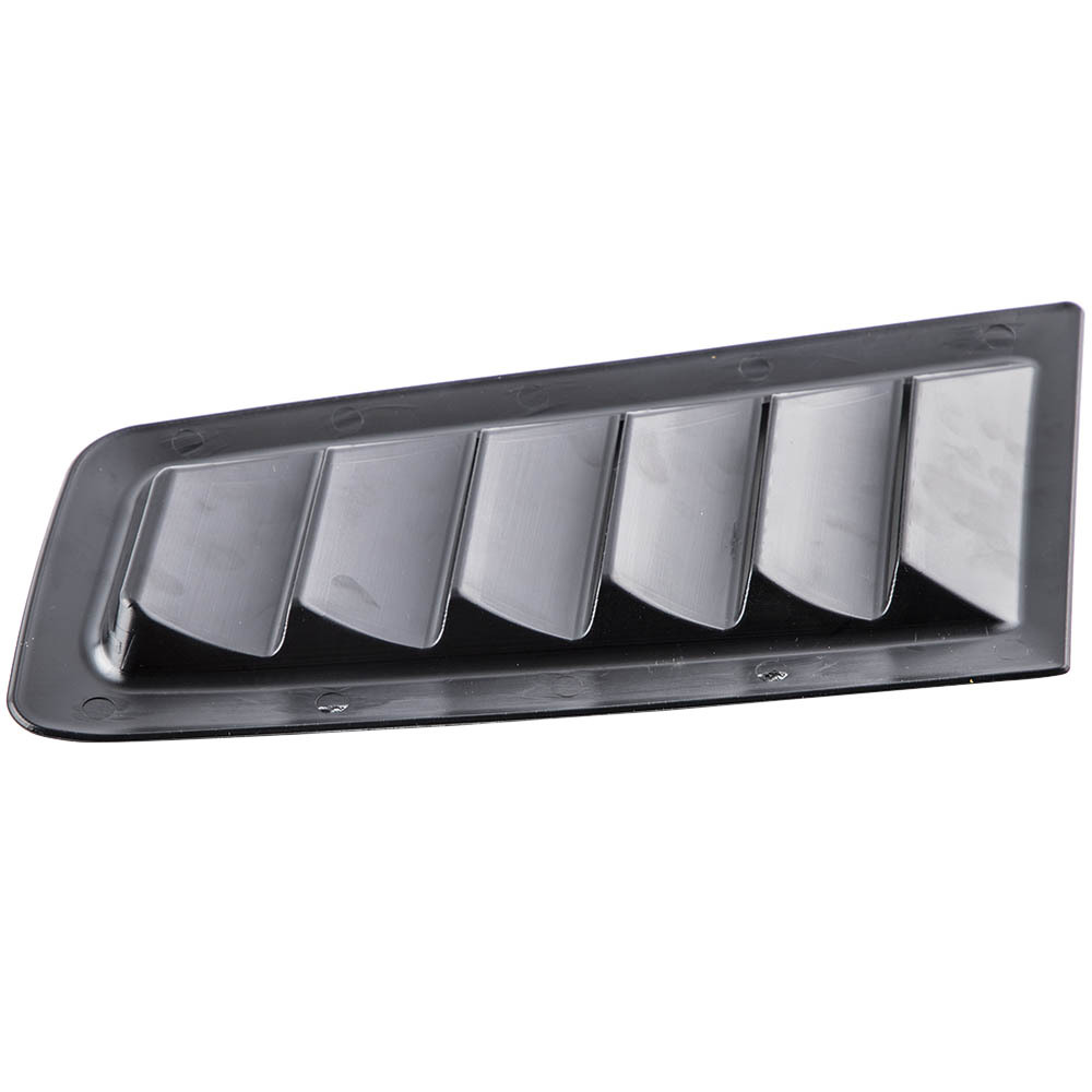 Plastic Bonnet compatible for Vents Air compatible for Vent Matte Black compatible for Ford Focus MK2 RS Style ABS