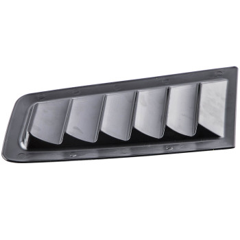 Plastic Bonnet compatible for Vents Air compatible for Vent Matte Black compatible for Ford Focus MK2 RS Style ABS