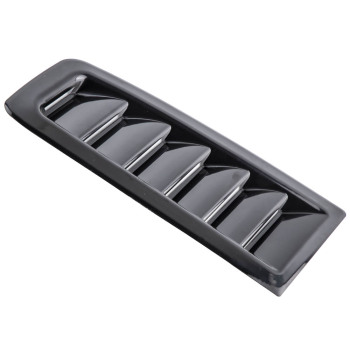 Plastic Bonnet compatible for Vents Air compatible for Vent Matte Black compatible for Ford Focus MK2 RS Style ABS