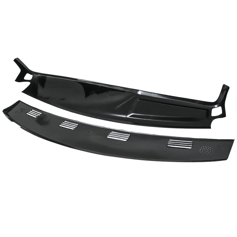 2x Dash Defrost Vent Grille Cover Cap Overlay compatible pour Dodge Ram Truck 2500 2003-05