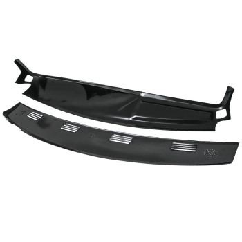 2x Dash Defrost Vent Grille Cover Cap Overlay compatible pour Dodge Ram Truck 2500 2003-05