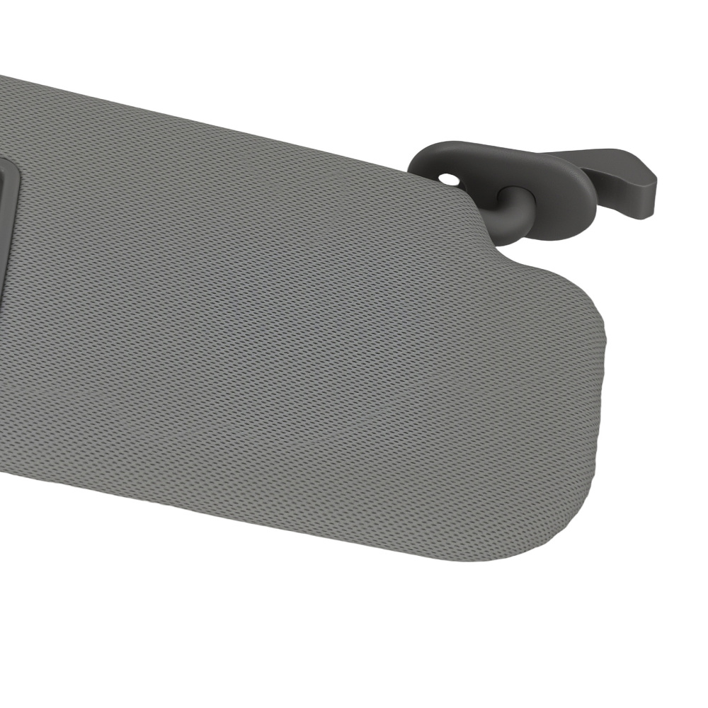 Driver Passenger Side Sun Visor compatible for Hyundai Elantra 2011-15 852103X000TX Gray