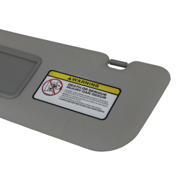 Driver Passenger Side Sun Visor compatible for Hyundai Elantra 2011-15 852103X000TX Gray
