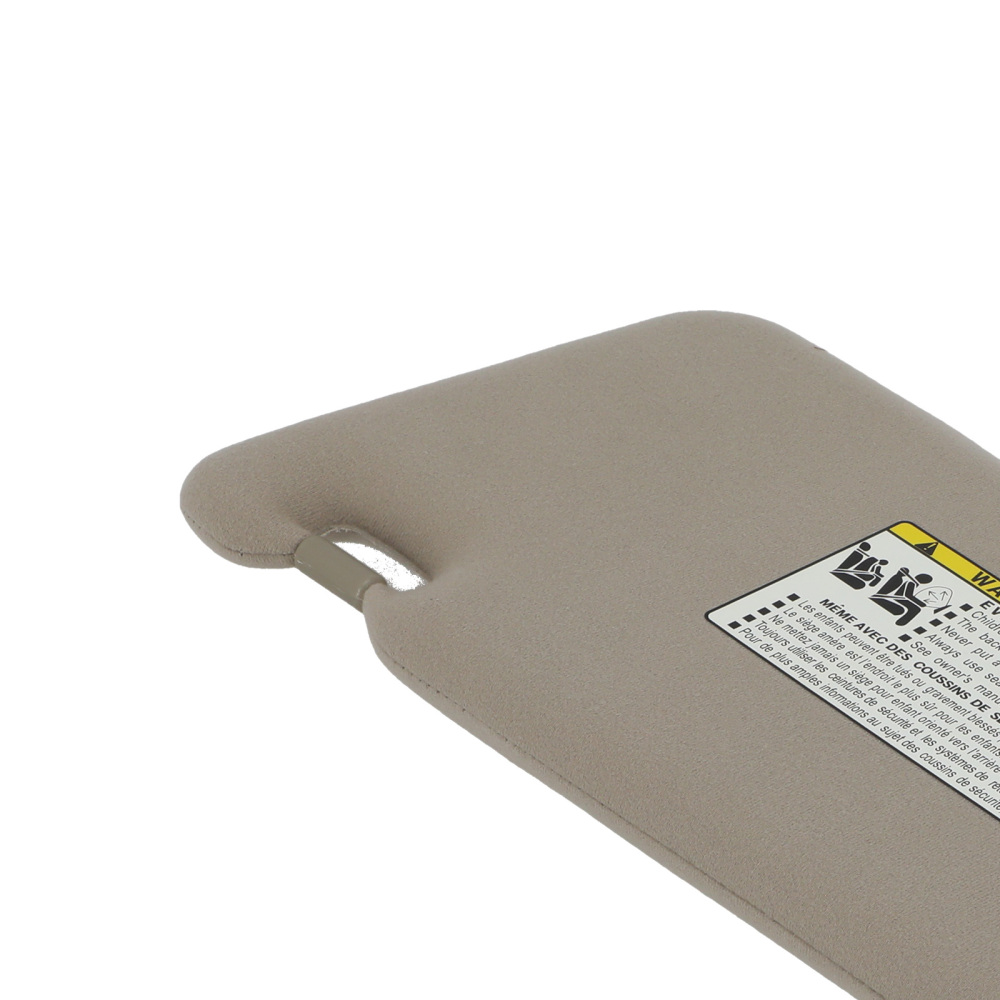 Beige Sun Visor Right Side compatible for Toyota Venza 2009-2012 743100T020A1 Front