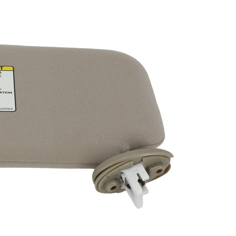 Beige Sun Visor Right Side compatible for Toyota Venza 2009-2012 743100T020A1 Front