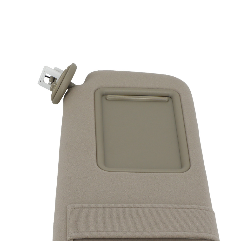 Beige Sun Visor Right Side compatible for Toyota Venza 2009-2012 743100T020A1 Front