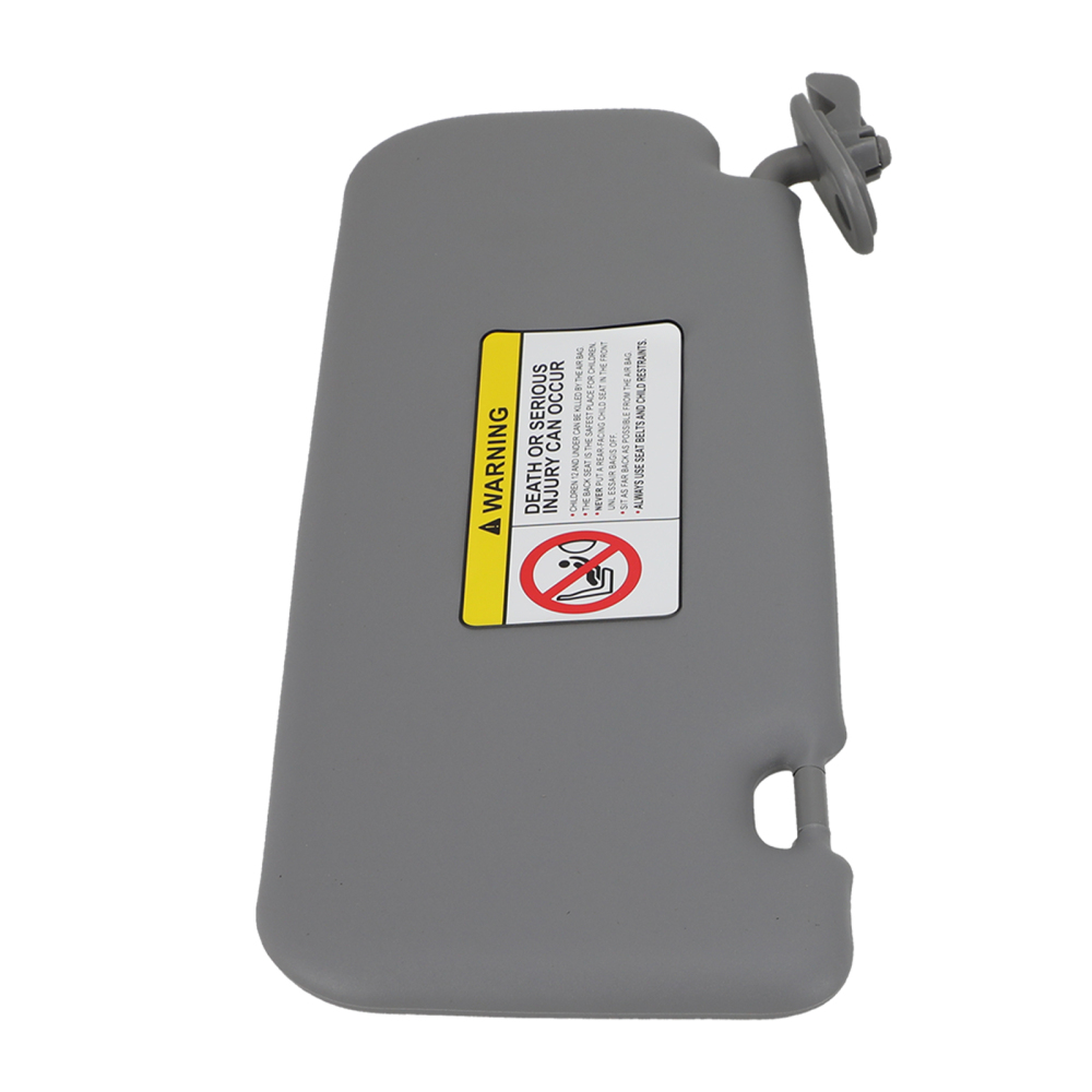 Front Sun Shade compatible for Hyundai Accent 1E 11-15 85220-1R000 Gray Driver Passenger