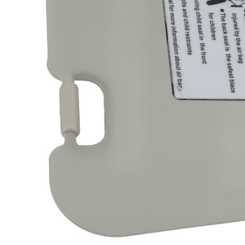 Driver Front Sun Visor compatible for Mazda 3 Hatchback 10-13 BBM2-69-320C-75 Gray Left