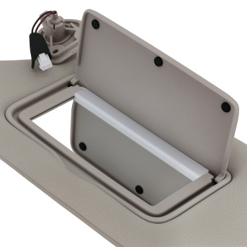 Beige Driver Side Visor compatible for Nissan Altima 2013-18 96401-3TA2A Front Protection