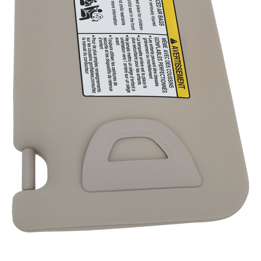 Beige Driver Side Visor compatible for Nissan Altima 2013-18 96401-3TA2A Front Protection