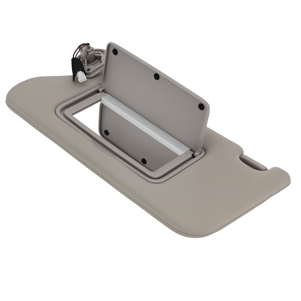 Beige Driver Side Visor compatible for Nissan Altima 2013-18 96401-3TA2A Front Protection