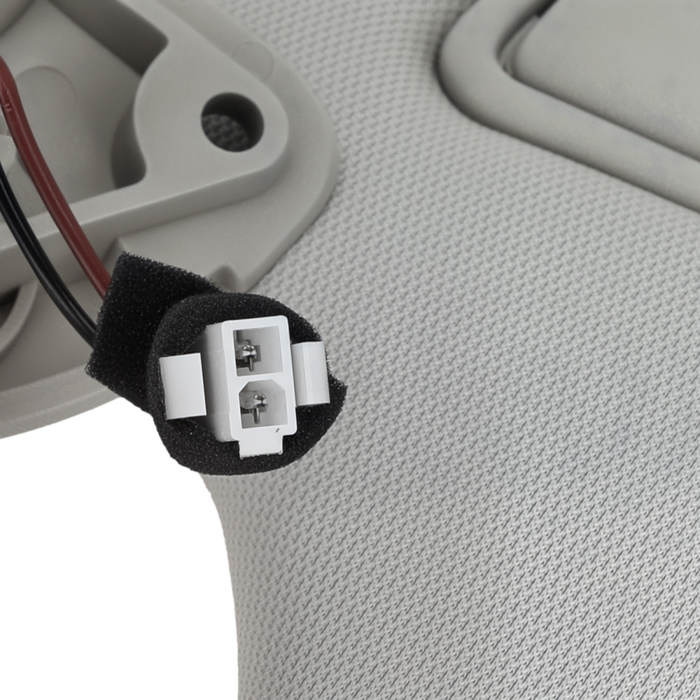 Driver Side Sun Visor compatible for Nissan Altima 2013-2018 964013TA2A Gray UV Block