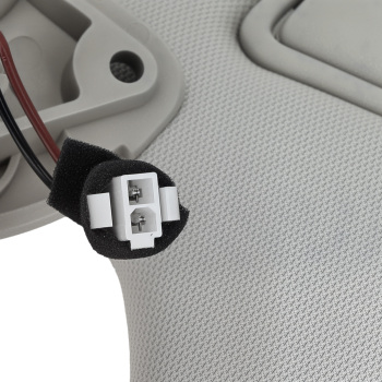 Driver Side Sun Visor compatible for Nissan Altima 2013-2018 964013TA2A Gray UV Block