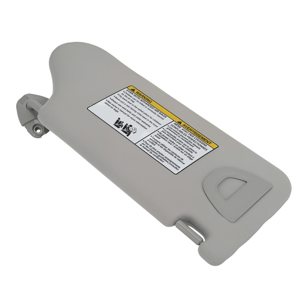 Driver Side Sun Visor compatible for Nissan Altima 2013-2018 964013TA2A Gray UV Block