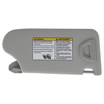 Driver Side Sun Visor compatible for Nissan Altima 2013-2018 964013TA2A Gray UV Block