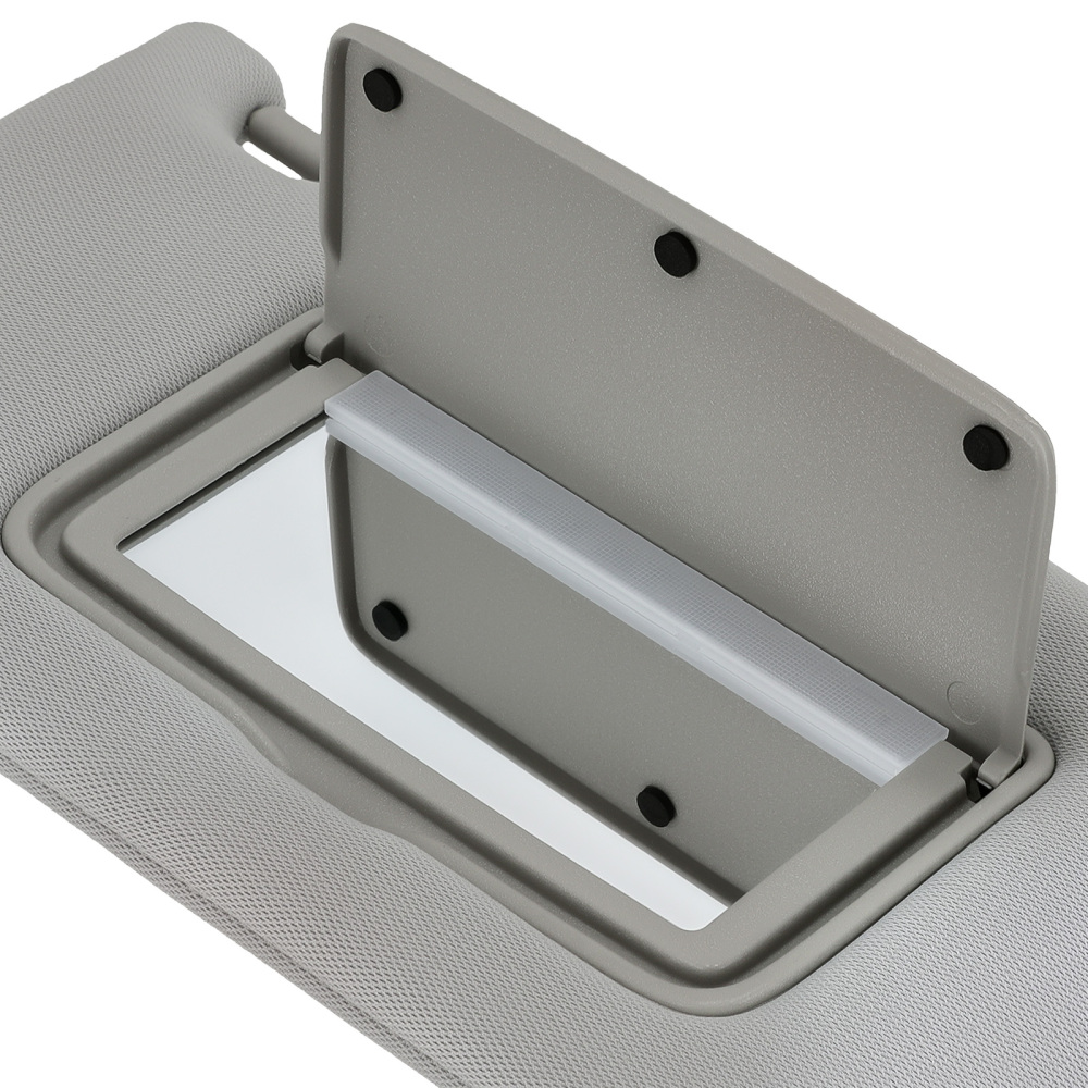 Left + Right Side Sun Visor compatible for Nissan Altima 13-18 96401-3ta2a Gray With Light