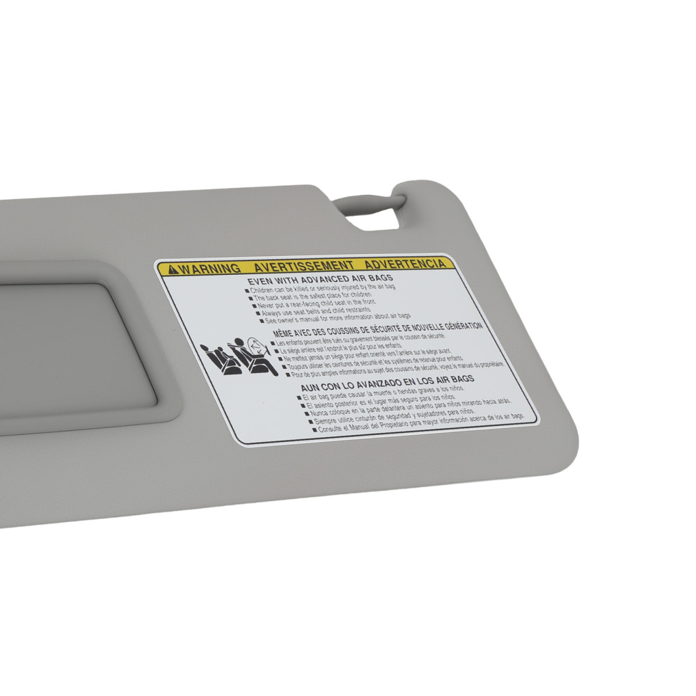 Driver Side Block compatible for Toyota RAV4 2013-2018 74320-42593 Gray Interior Sun Visor