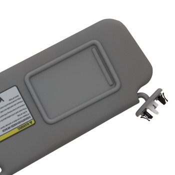 Driver Front Sun Visor compatible for Toyota RAV4 06-12 74320-42501-B3 Left Side Gray