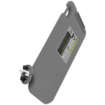 Front Interior Right Visor compatible for Toyota RAV4 2006-2013 74310-42452-B2 Gray Side