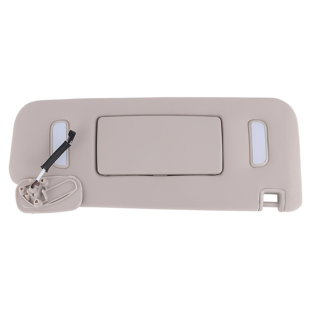 2X Sun Visors LH+RH compatible for Chevy Silverado GMC Sierra Cadillac Escalade 2007-2014