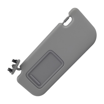 Driver Sun Visor Assembly compatible for Toyota Corolla 2009-13 74320-02711-E0 Gray Front