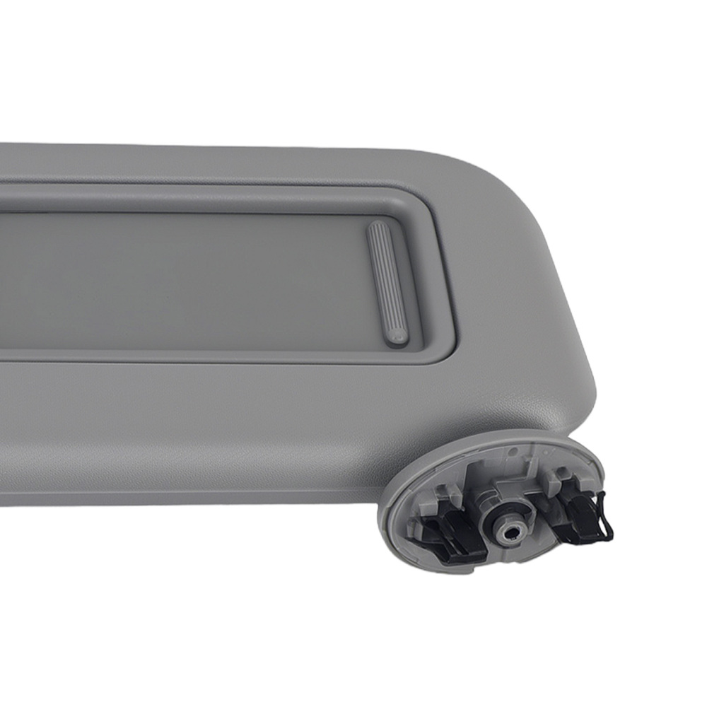 Driver Sun Visor Assembly compatible for Toyota Corolla 2009-13 74320-02711-E0 Gray Front