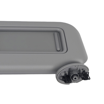 Driver Sun Visor Assembly compatible for Toyota Corolla 2009-13 74320-02711-E0 Gray Front
