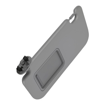 Driver Sun Visor Assembly compatible for Toyota Corolla 2009-13 74320-02711-E0 Gray Front