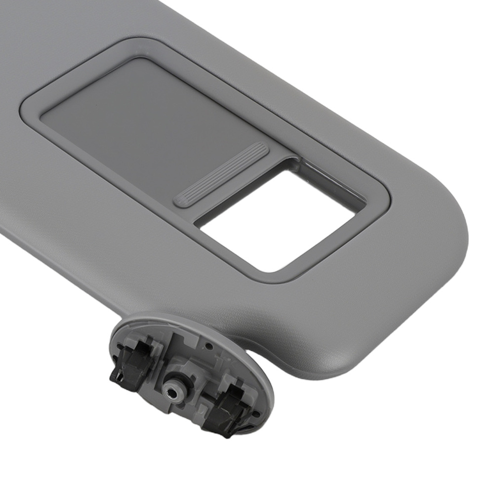 Driver Sun Visor Assembly compatible for Toyota Corolla 2009-13 74320-02711-E0 Gray Front