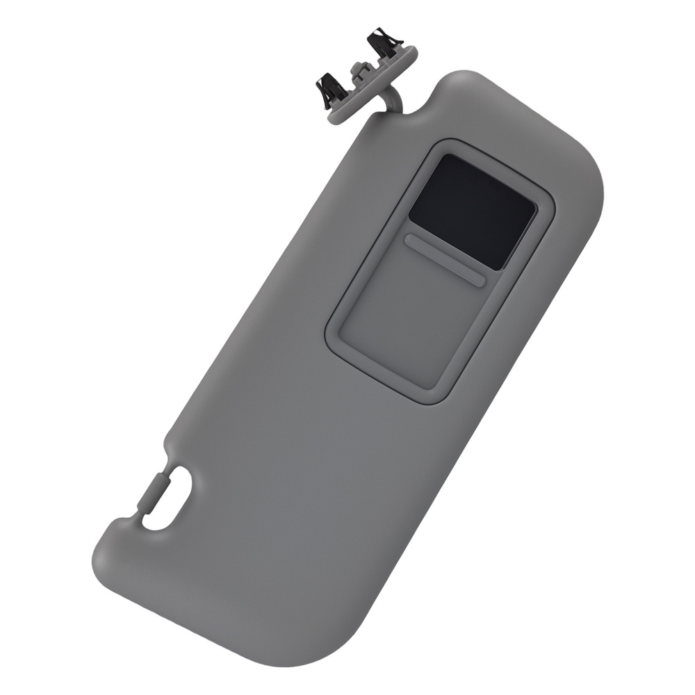 Driver Passenger Sun Visor compatible for Toyota Corolla 2009-13 74320-02711-E0 Gray Set