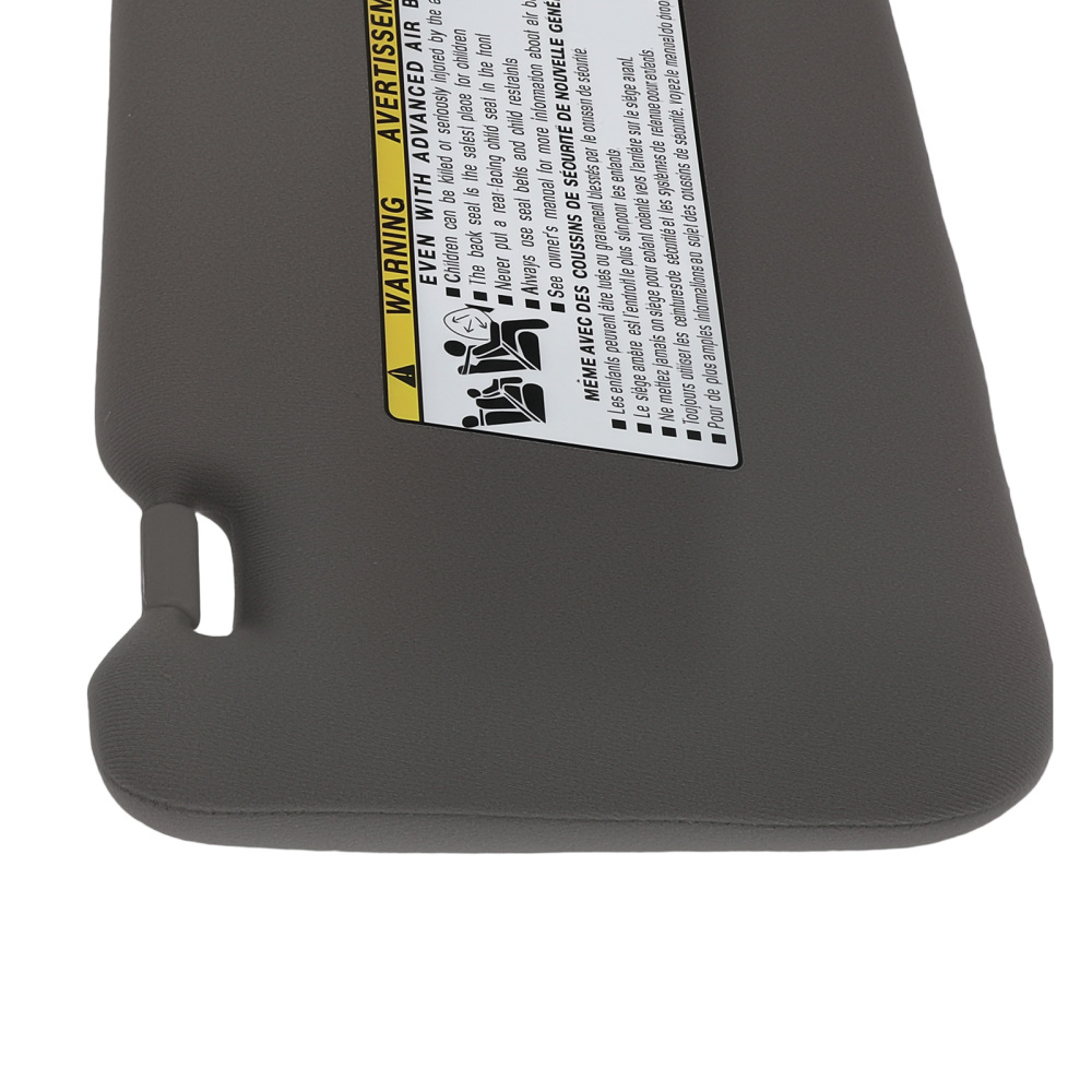 Driver Passenger Sun Visor compatible for Toyota Camry 07-11 74320-06290-B2 Gray Interior
