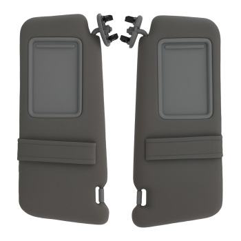 Driver Passenger Sun Visor compatible for Toyota Camry 07-11 74320-06290-B2 Gray Interior