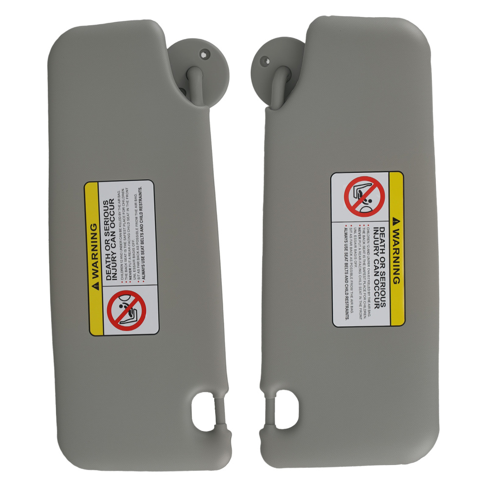 Driver Passenger Shield compatible for Chevrolet Spark Sonic 11-22 42478247 42478249 Gray