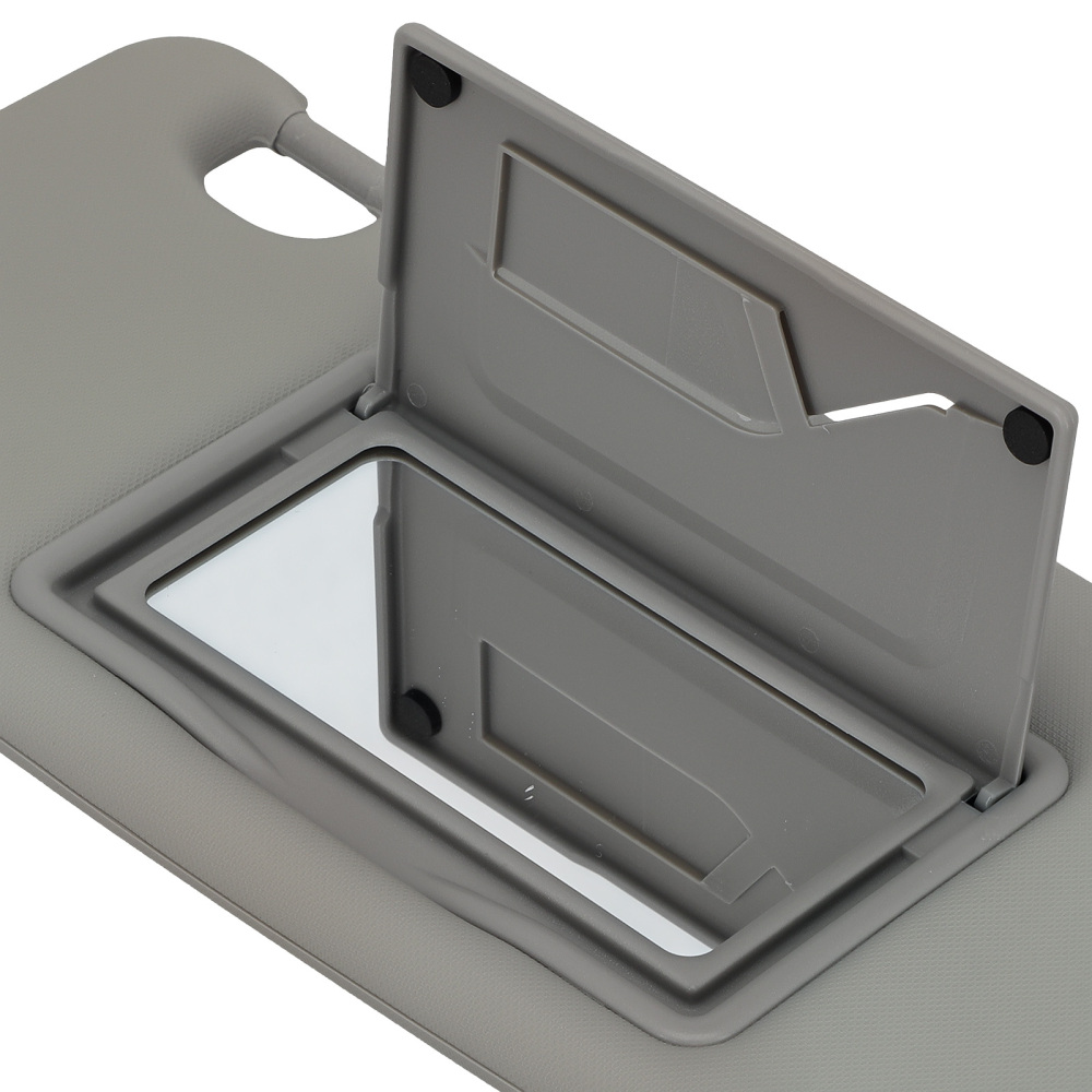 Front Right Sun Visor compatible for Chevrolet Spark Sonic 11-22 42481827 Gray Easy Mount