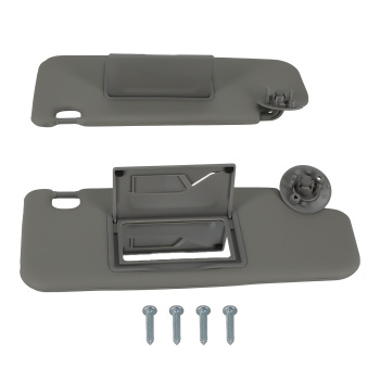 Driver Passenger Side Visor compatible for Chevrolet Cruze 2011-2016 Gray 95034253