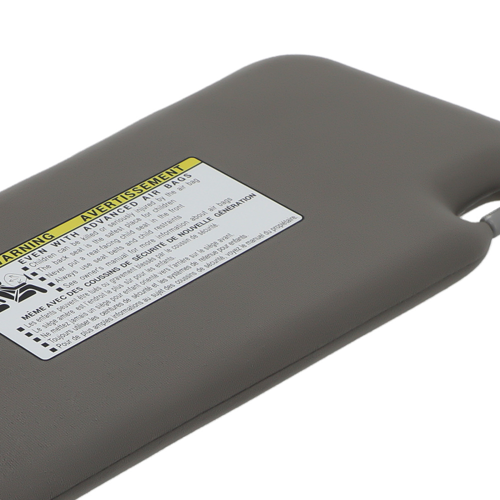 Driver Passenger Sun Visor compatible for Toyota Camry 07-11 74320-06800-B0 Gray Left Right